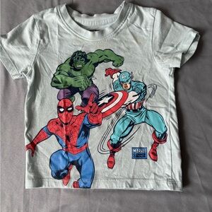 Primark Marvel Kids' T-Shirt with Superhero Print